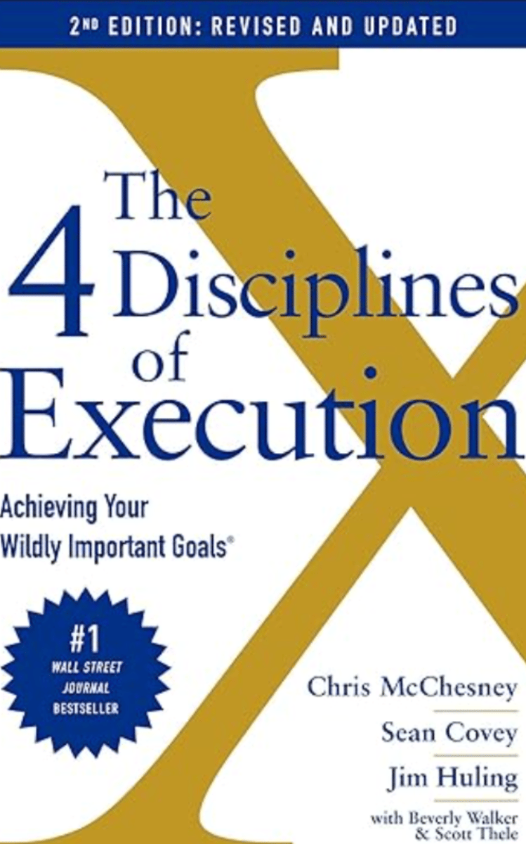 4 Disciplines of Execution Book